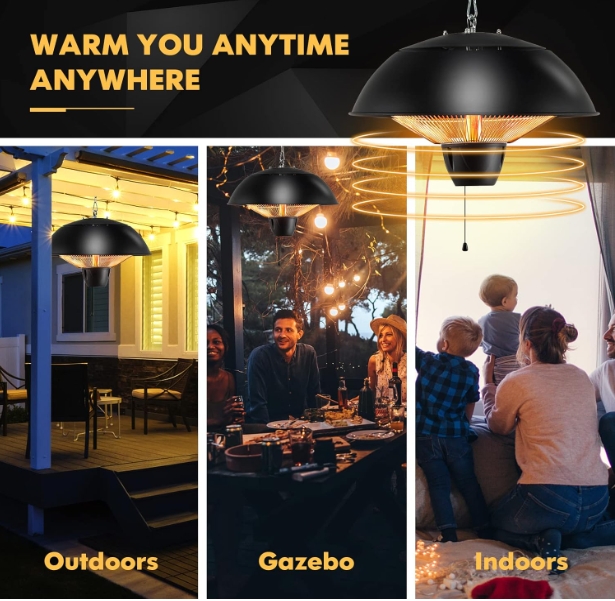 IP66 waterproof outdoor heater