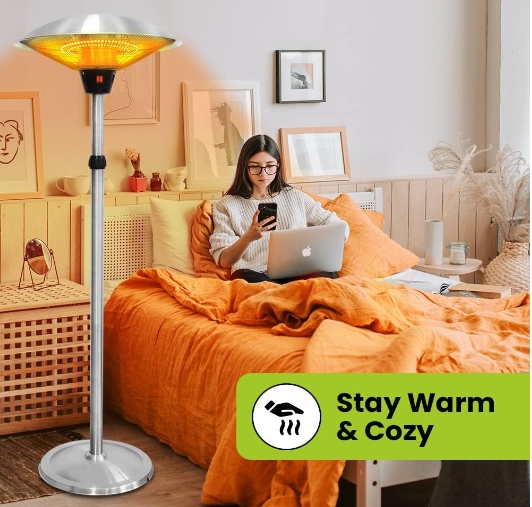 Camping electric heater