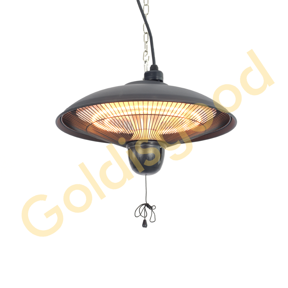 High ceiling factory radiator