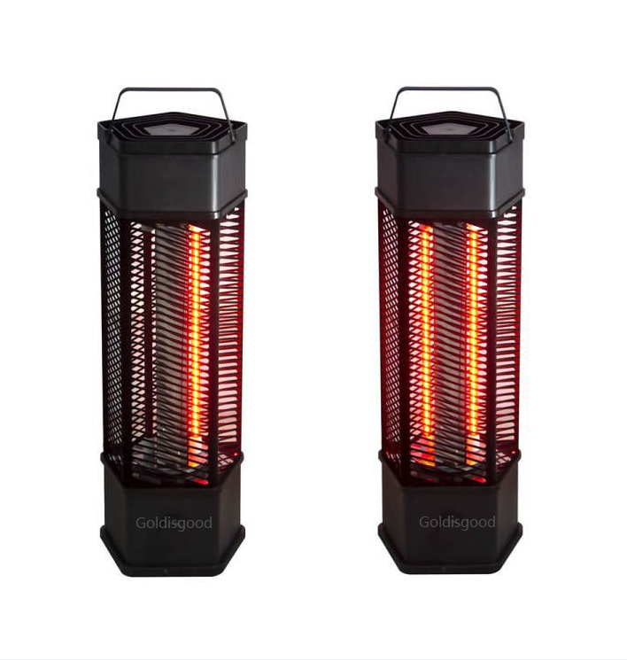 Electric patio heater waterproof